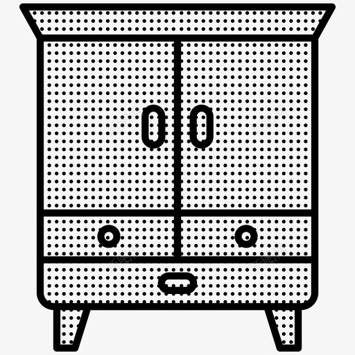 衣柜抽屉家具图标svg_新图网 https://ixintu.com 家具 抽屉 衣柜 衣柜星罗棋布