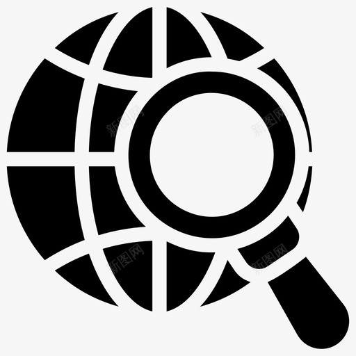 全局搜索国际搜索整体搜索图标svg_新图网 https://ixintu.com 企业管理 全局 全球 协作 团队 国际 图标 字形 搜索 整体 通用