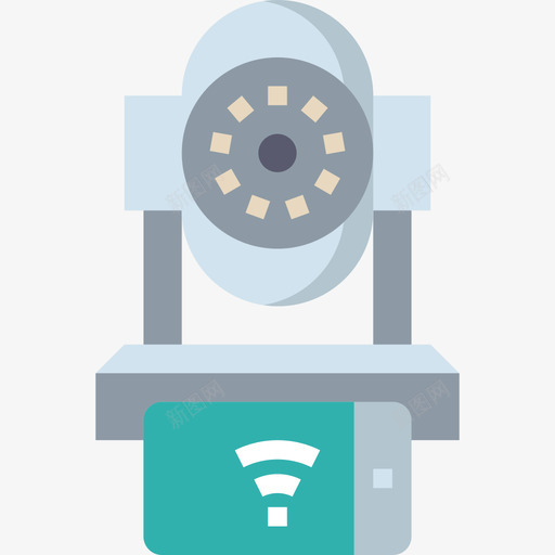 中央电视台互联网9平面图标svg_新图网 https://ixintu.com 中央电视台 互联网 平面