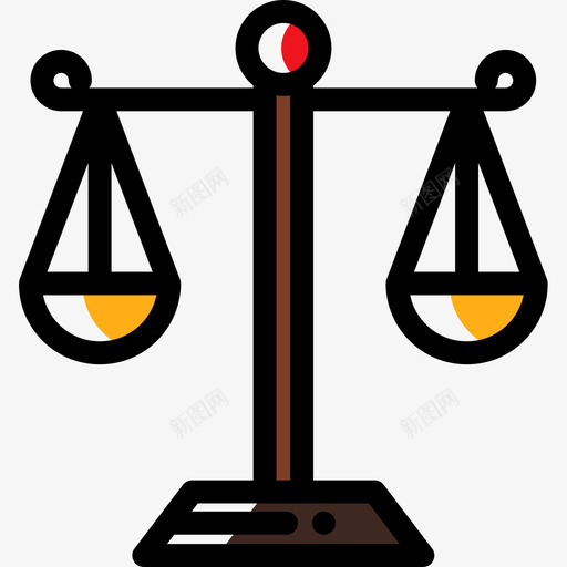 平衡正义4色彩省略图标svg_新图网 https://ixintu.com 平衡 正义4 色彩省略