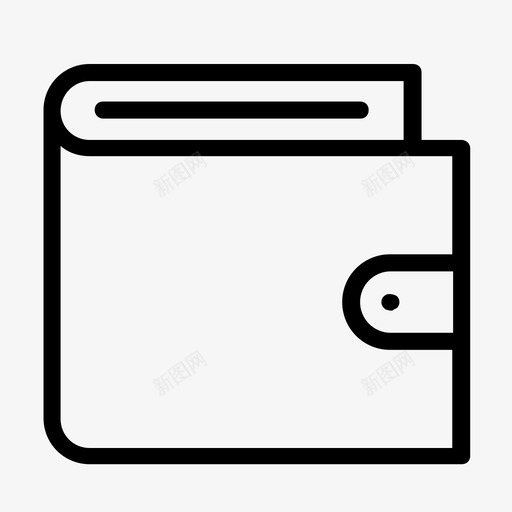 钱包现金钱图标svg_新图网 https://ixintu.com 48像素 glyps 储蓄 现金 网页设计 钱包