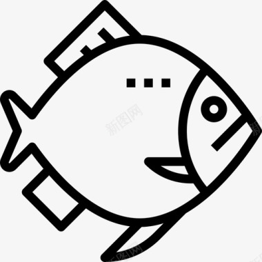 鱼生酮饮食直系图标图标