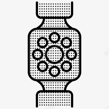 智能手表手表点图标图标