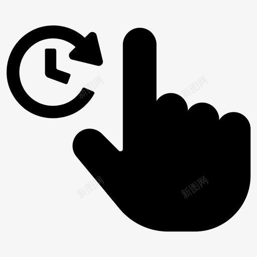 保持手势稳定图标svg_新图网 https://ixintu.com 保持 手势 稳定 触摸