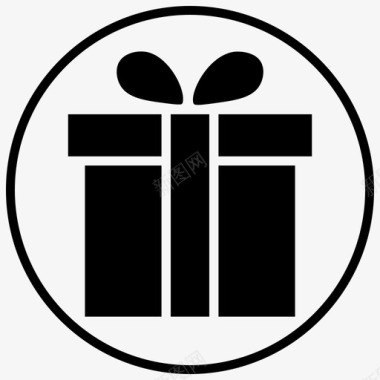 礼品盒优惠礼物图标图标