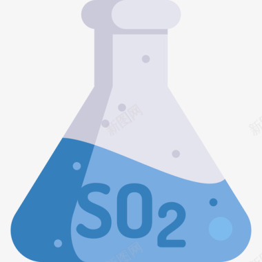 亚硫酸盐过敏2扁平图标图标