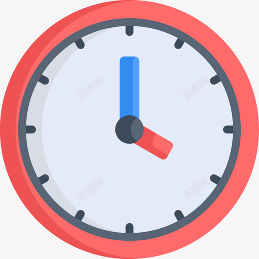 挂钟速度表时间单位图标svg_新图网 https://ixintu.com 单位 挂钟 速度表时间