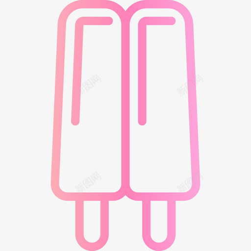 冰激凌冰淇淋19梯度图标svg_新图网 https://ixintu.com 冰淇淋 冰激凌 梯度
