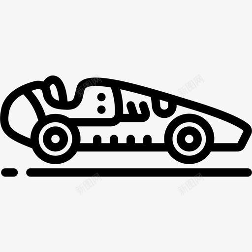 赛车赛车10直线型图标svg_新图网 https://ixintu.com 直线 线型 赛车