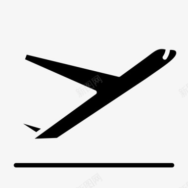 飞机运输131字形图标图标
