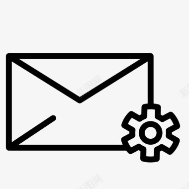 设置邮件电子邮件消息图标图标