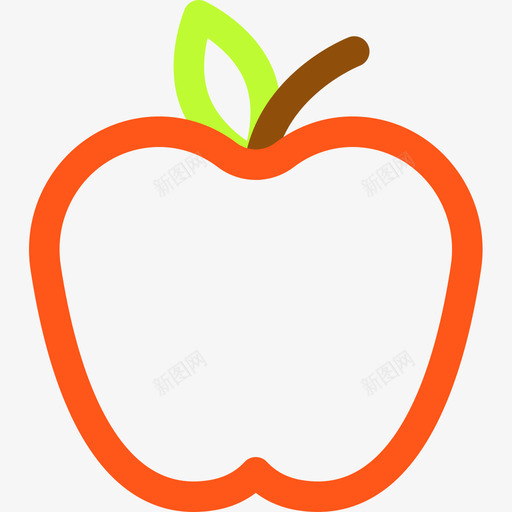 苹果杂货店25线性颜色图标svg_新图网 https://ixintu.com 杂货店 线性 苹果 颜色