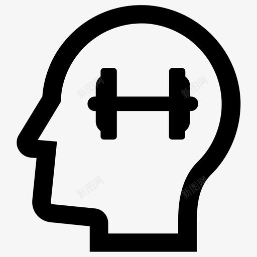 记忆训练大脑发展图标svg_新图网 https://ixintu.com 发展 大脑 教育1 记忆训练