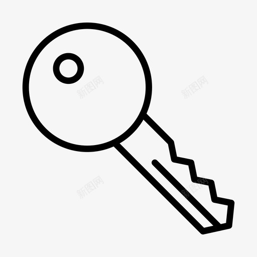 密钥访问锁定图标svg_新图网 https://ixintu.com 64像素 不安全 业务 密钥 私有 访问 锁定