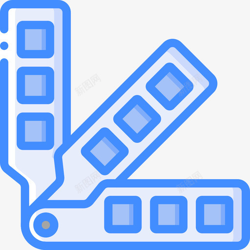 潘通平面78蓝色图标svg_新图网 https://ixintu.com 平面设计78 潘通 蓝色