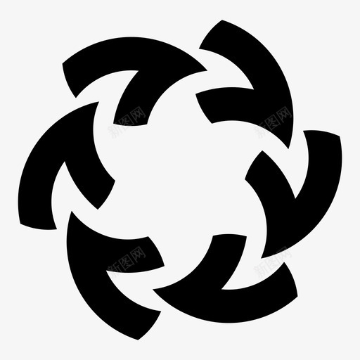 花环欢呼圣诞图标svg_新图网 https://ixintu.com 圣诞 尖刺 尖锐 旋转 欢呼 纺纱 花环