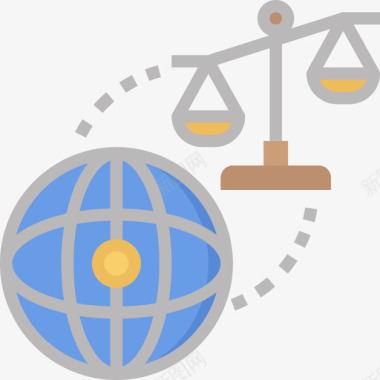 法律法律和司法12平图标图标