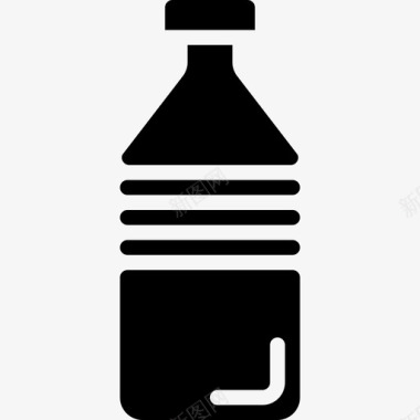 塑料瓶生态156填充图标图标