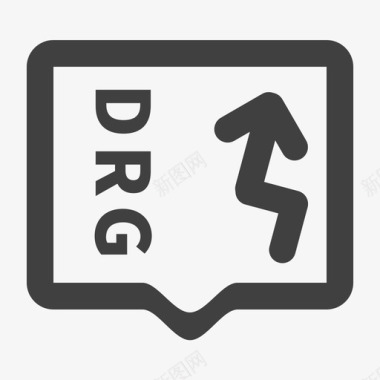 DRG绩效评价-线性图标
