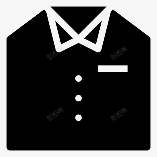 服装商业时尚图标svg_新图网 https://ixintu.com 商业 时尚 服装 款式 衬衫