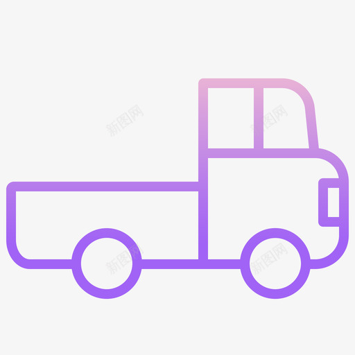 卡车运输135轮廓坡度图标svg_新图网 https://ixintu.com 卡车 轮廓坡度 运输135
