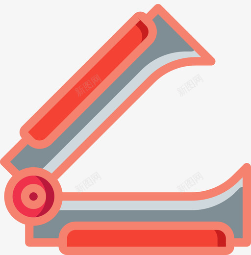 订书机拆卸器文具60线性颜色图标svg_新图网 https://ixintu.com 文具60 线性颜色 订书机拆卸器