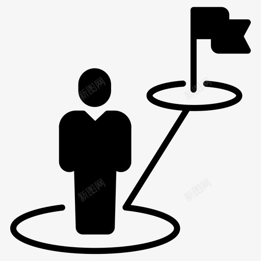 用户导航24字形图标svg_新图网 https://ixintu.com 字形 导航 用户