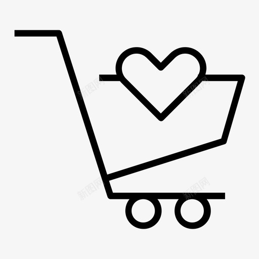 购物最爱购物线路图标集1svg_新图网 https://ixintu.com 图标 最爱 线路 购物