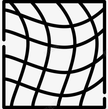 网格平面师12线性图标图标
