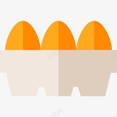 鸡蛋超市29扁平图标图标