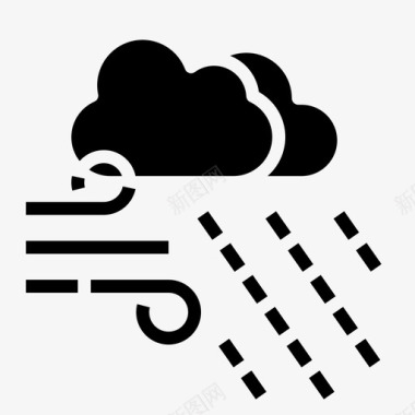 有风有雨有云预报图标图标