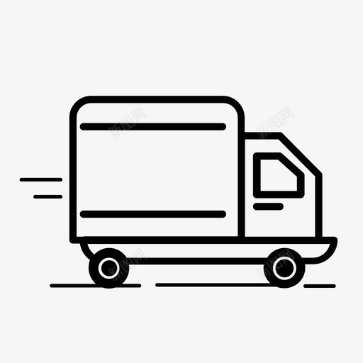 运输商务送货图标svg_新图网 https://ixintu.com 商务 电子商务 购物 运输 送货
