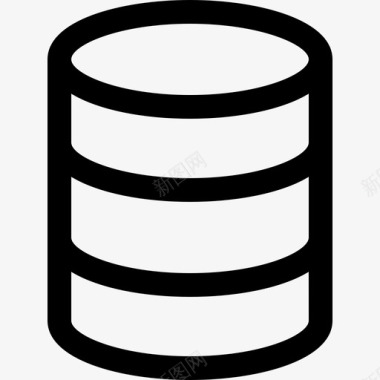 数据库服务器存储器图标图标