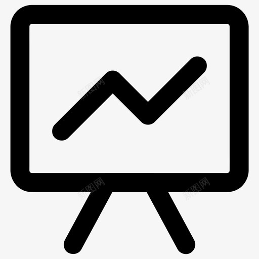 演示分析业务图标svg_新图网 https://ixintu.com 业务 会议 分析 培训 概要 演示