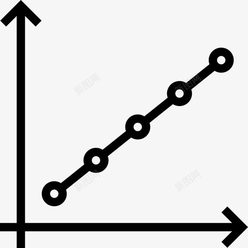 线形图图表5线性图标svg_新图网 https://ixintu.com 图表 形图 线形 线性