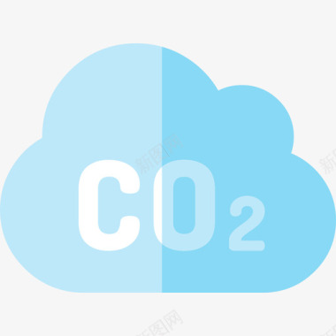 二氧化碳智能农场37平坦图标图标