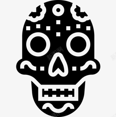 骷髅墨西哥12铭文图标图标
