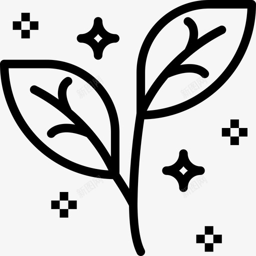 植物水疗17线性图标svg_新图网 https://ixintu.com 植物 水疗 线性