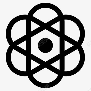 Atom书呆子26填充图标图标