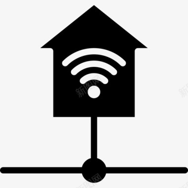 家庭网络通信网络4填充图标图标
