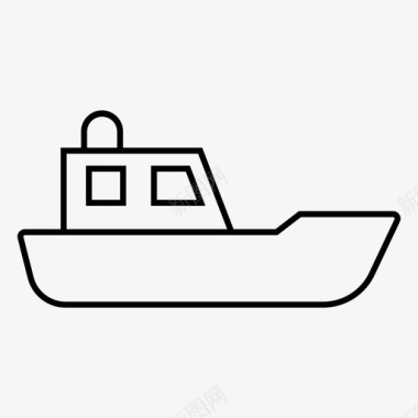 渡轮船邮轮图标图标