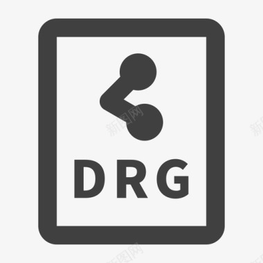 DRG维度统计-线性图标