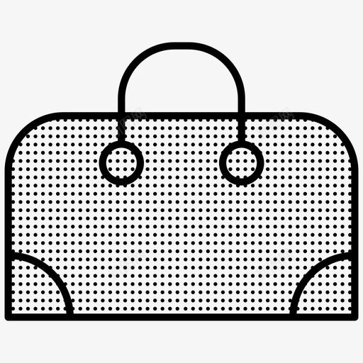 手提包附件女士图标svg_新图网 https://ixintu.com 女士 手提包 手提箱 附件