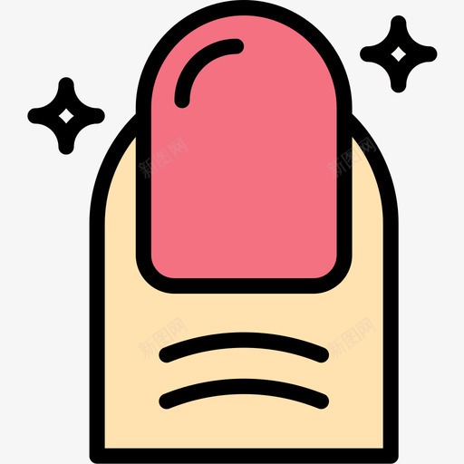 抛光美丽56线性颜色图标svg_新图网 https://ixintu.com 抛光 线性颜色 美丽56