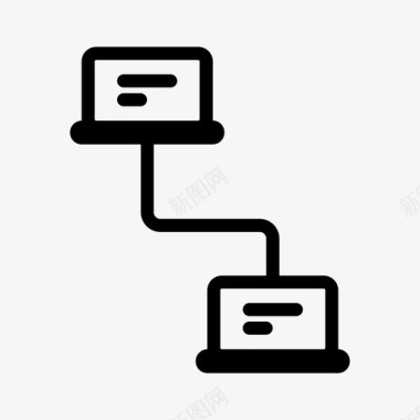 网络连接信息图标图标