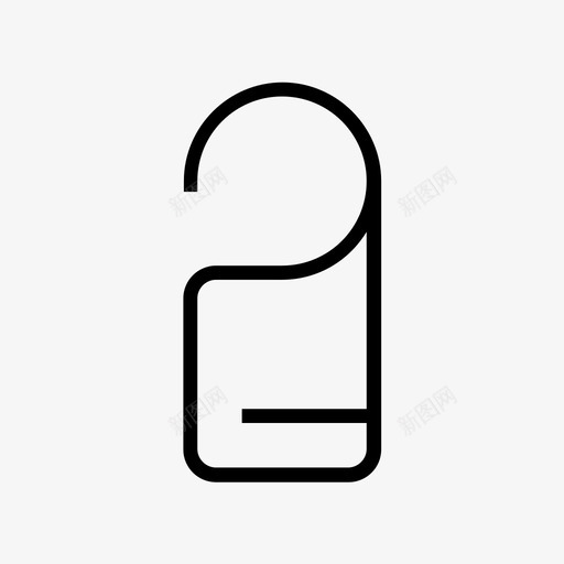 门挂入口否图标svg_新图网 https://ixintu.com 入口 图标 线路 酒店 门挂