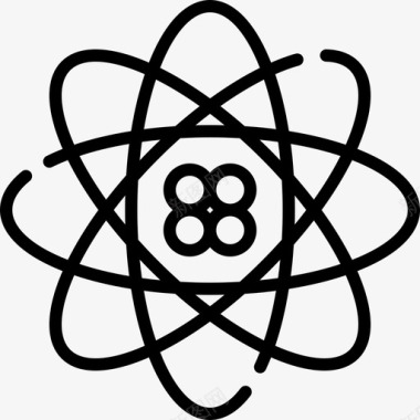 量子核8线性图标图标