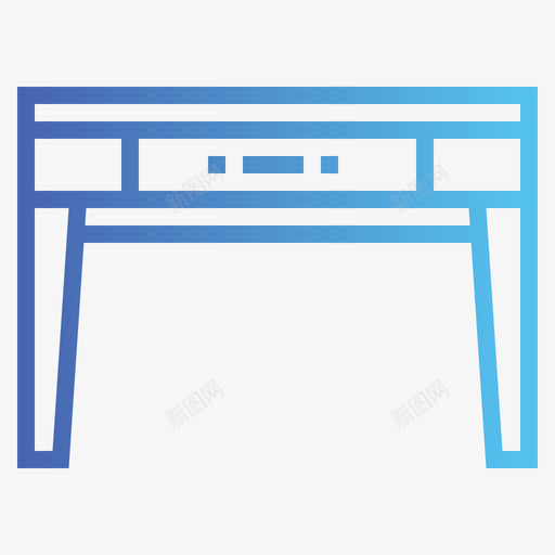 桌子家具114坡度图标svg_新图网 https://ixintu.com 坡度 家具 桌子