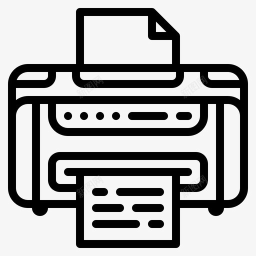 打印机复印件小工具图标svg_新图网 https://ixintu.com usb 复印件 小工 工具 打印机 激光 电子设备 纸张