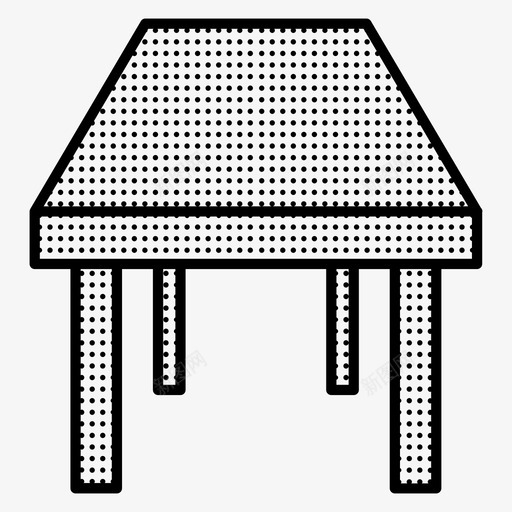 餐桌家具桌子星罗棋布图标svg_新图网 https://ixintu.com 家具 星罗棋布 桌子 餐桌